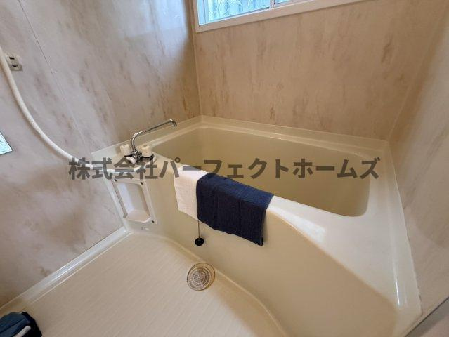 星丘3丁目戸建　賃貸の浴室|ゆったり過ごせるお風呂です