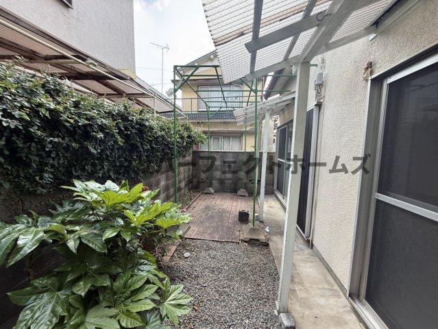 星丘3丁目戸建　賃貸の庭|お庭も活用できます