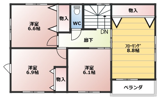  | 垂水区星陵台5丁目_新築戸建 | ２階