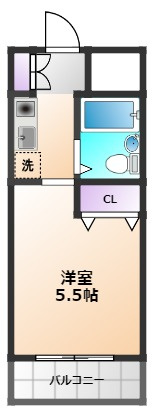 ルミエール白山の間取り
