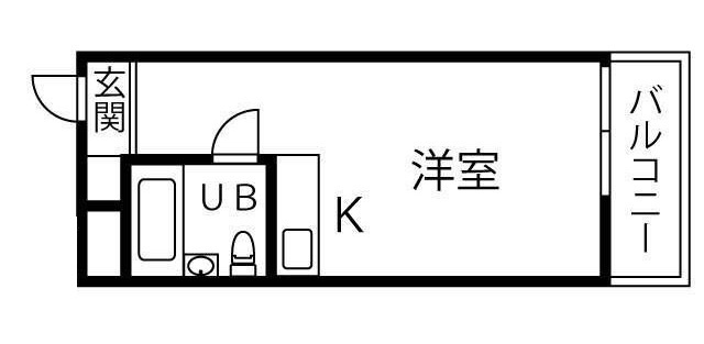 フォンテーヌ新丸子の間取り|間取りです。