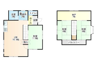 【間取り】 | 鴻巣市登戸ー中古戸建