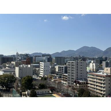 熊本市中央区大江３丁目の賃貸マンションの展望