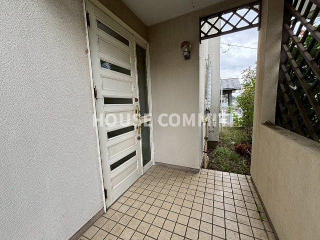 宗吾４丁目　売戸建ての玄関