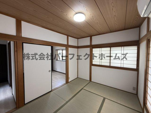 養父丘2丁目戸建　賃貸の和室|和室があれば客間としても活用できます