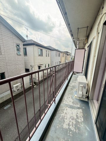 堀江コーポラス1号棟のバルコニー