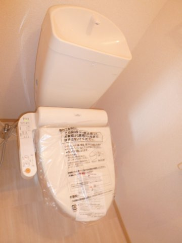 久留米市津福今町のアパートのトイレ|トイレです
