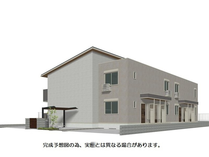 ラ ベルヴィの外観パース