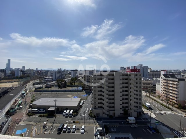 富士林プラザ15番館の展望|富士林プラザ15番館　眺望（南向き）