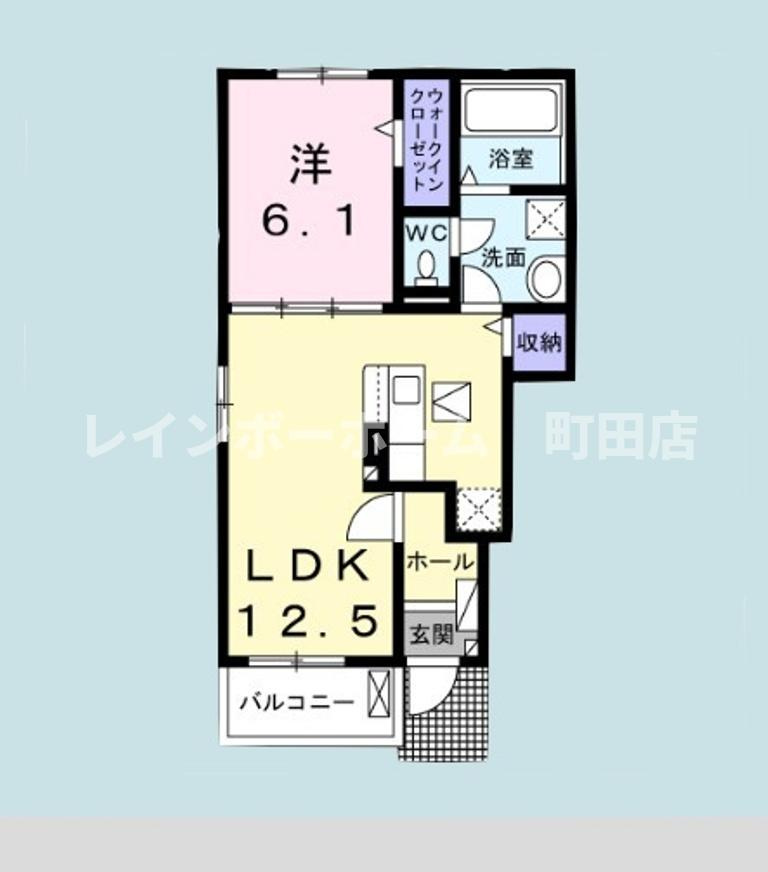 マカロン.m※初期費用分割あと払いサービス利用可能物件の間取り