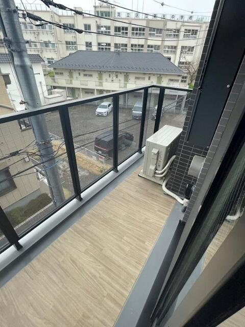 メイクス西新井大師のバルコニー