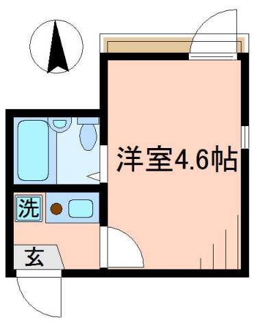 ソレイユ北砂の間取り