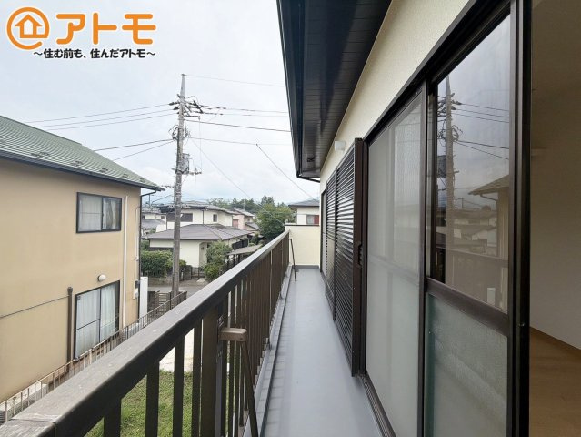 【バルコニー】 | 富士宮市羽鮒　中古戸建て　全1棟