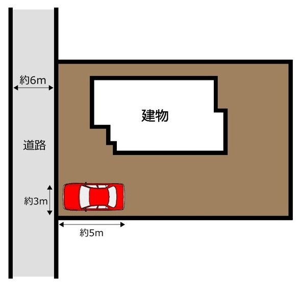 【区画図】 | 富士宮市羽鮒　中古戸建て　全1棟