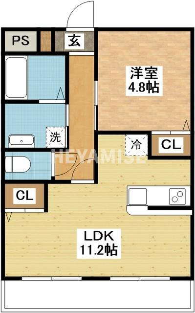 ピアレスMⅡの間取り