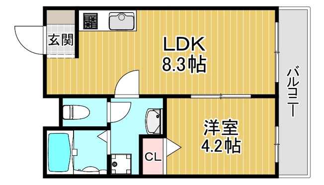 【間取り】 | Dias東石切