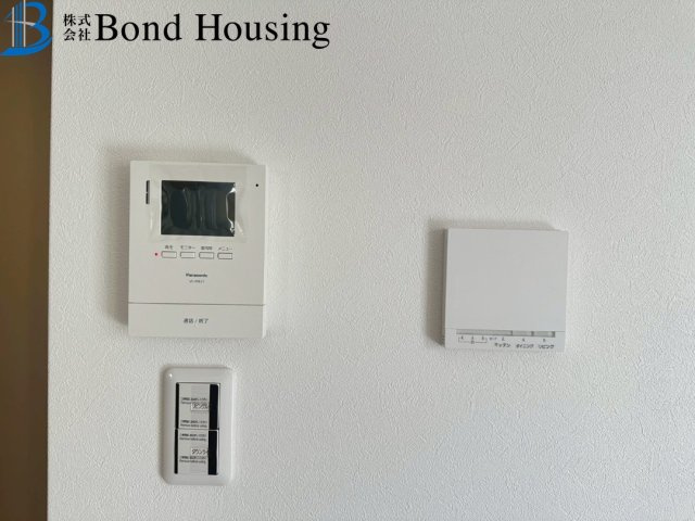 山電　西二見駅徒歩9分　WIC付　二見町西二見　新築戸建の防犯設備