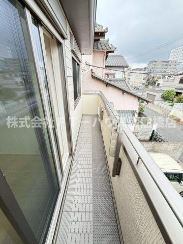 スプランドゥール富浜のバルコニー