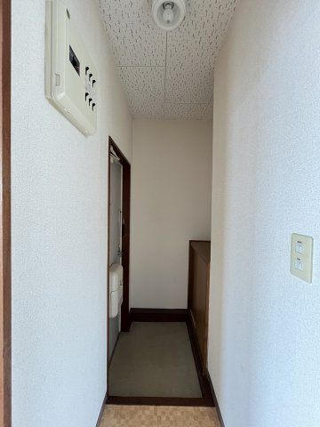 タウンハタガサキＡ棟の玄関