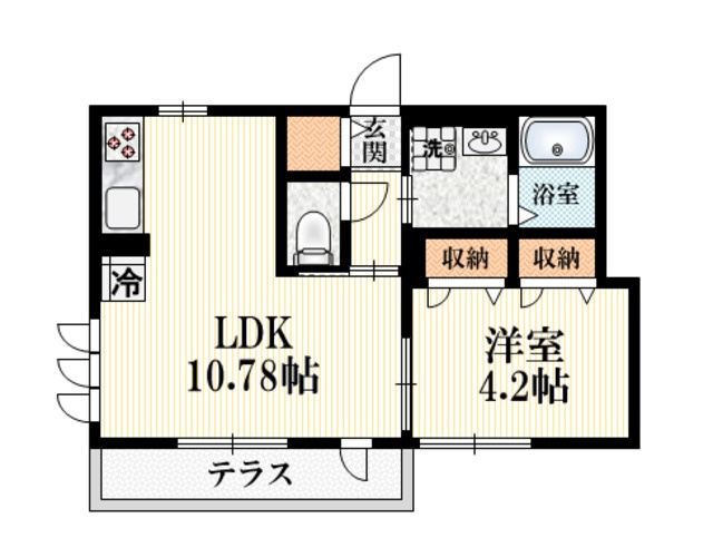 gradito　欅　Ⅱの間取り