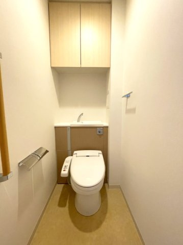 ライオンズタワー岡山表町のトイレ|トイレです。