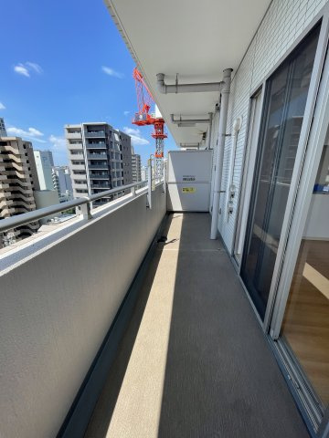 ライオンズタワー岡山表町のバルコニー|日当り良好のバルコニーです。