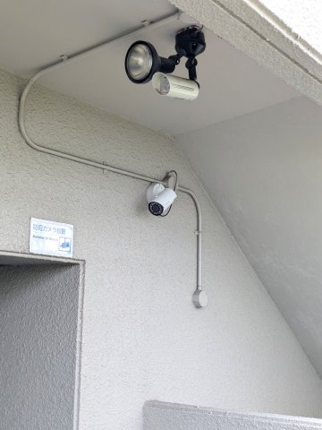 ラ・ヴェール芦屋Ⅱ4号棟の防犯設備|防犯カメラ