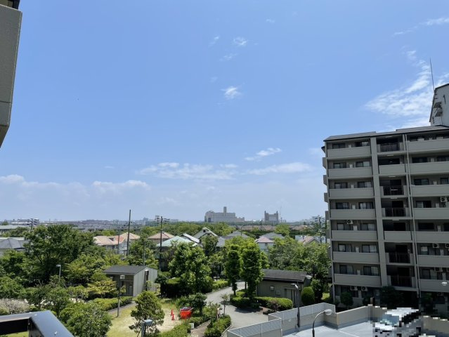 ラ・ヴェール芦屋Ⅱ4号棟の展望|南側からバルコニーからの眺望