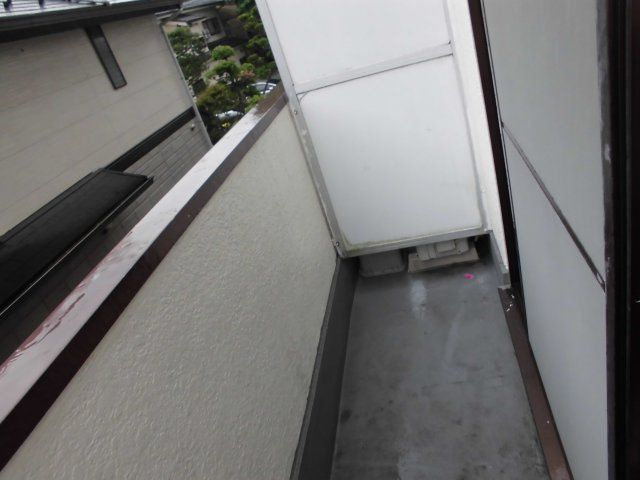 ハイム高城のバルコニー