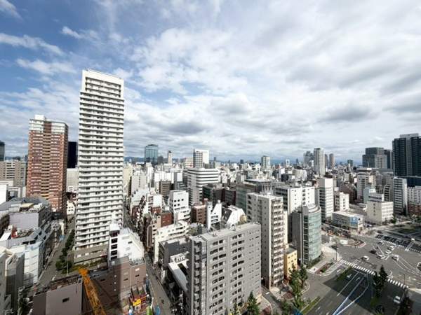 【展望】 | 【物件からの眺望・南東向き】19階からの眺望！大阪市内を一望可能！
