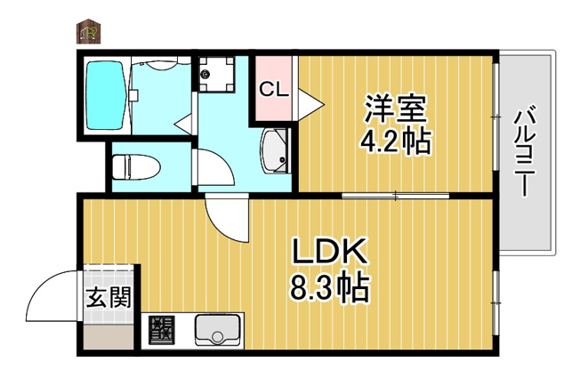 【間取り】 | Dias東石切