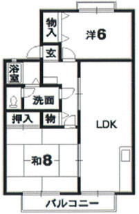 【間取り】 | リバーハイツ21