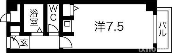 サンフォレスト新中条の間取り