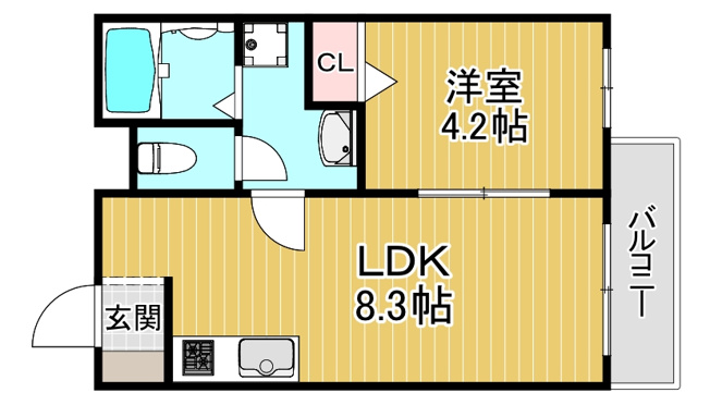 【間取り】 | Dias東石切