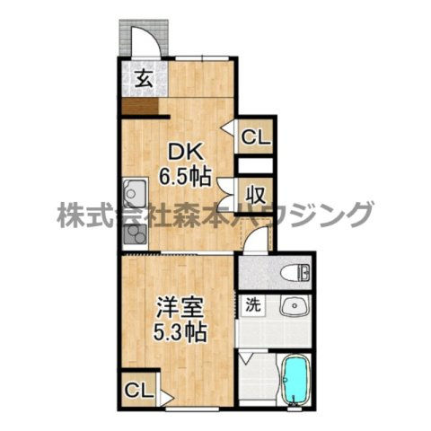【間取り】 | 　セラフィーメゾン香里園