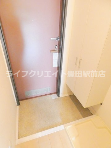 ヴァンソレーユの玄関