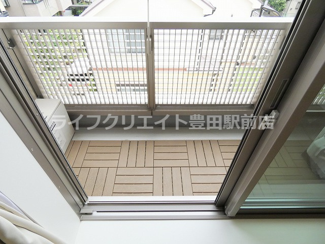 ヴァンソレーユのバルコニー