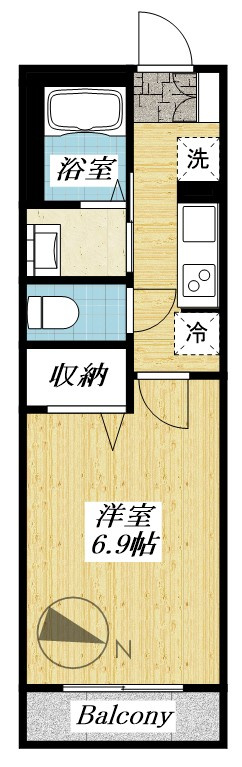 ヴァンソレーユの間取り
