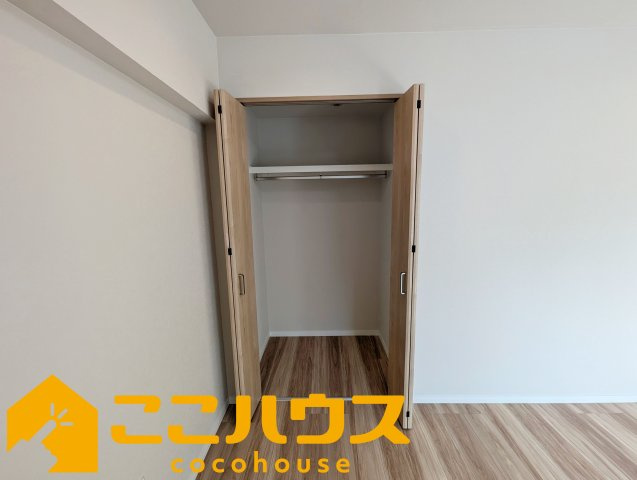 ライオンズマンション松山の収納|衣類を整理しやすい収納空間◎