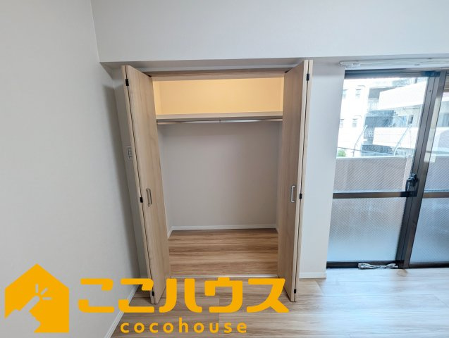 ライオンズマンション松山の収納|洋服が多い方でも安心の収納力