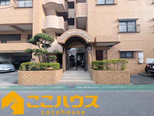 ライオンズマンション松山の外観|正面入り口