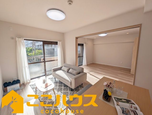 ライオンズマンション松山のキッチン|LDK15.5帖