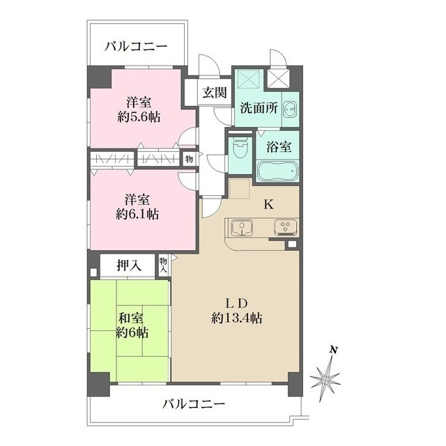 リフレ21の間取り