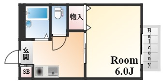 ヴィラージュ甲南山手の間取り