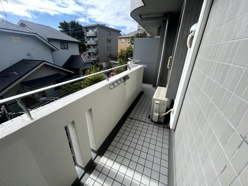 パークハイム住吉山手のバルコニー