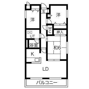 キャロル御影の間取り