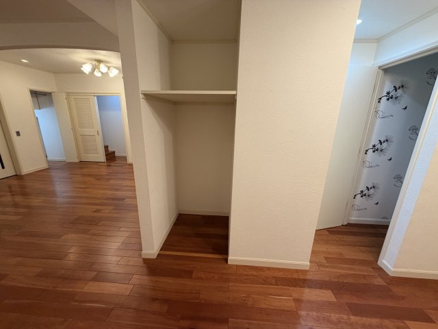 下穂積戸建て貸家のバルコニー