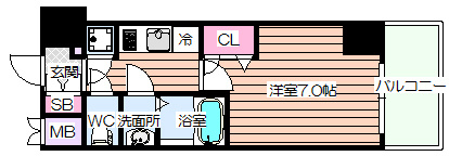 【間取り】 | ファーストステージ梅田WEST