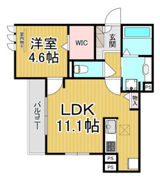 グリューネ塚口の間取り