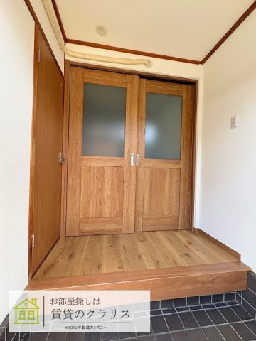 八条内田町65（リノベ）貸家の玄関